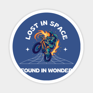 Lost in Space Found In Wonder - Retro Magnet